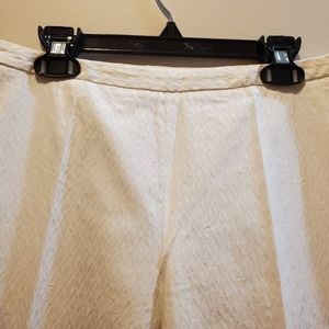 JIL SANDER WHITE PANTS